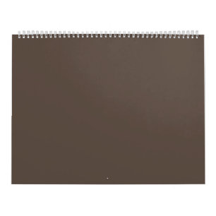 Calendario Marrón #5E4E44, Hígado