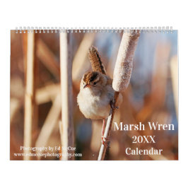 Calendario Marsh Wren