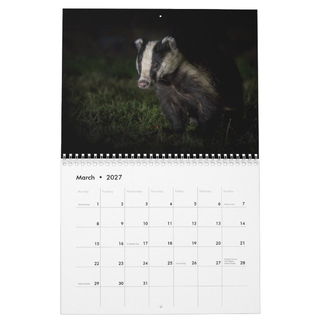 Calendario Mart R Porter 2021 (Mar 2027)