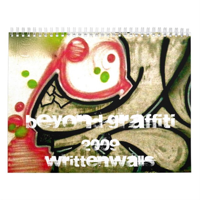 Calendario Más allá de la pintada 2009 - paredes escritas (Tapa)