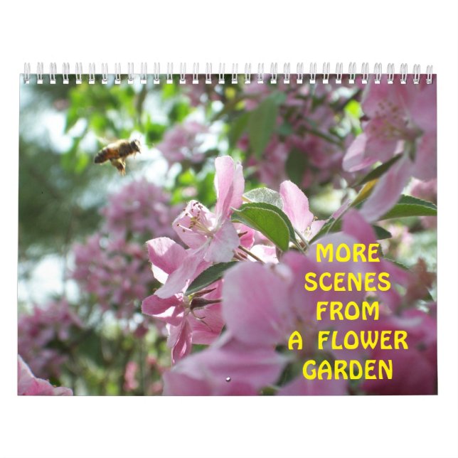 Calendario Más Escenas De Un Jardín De Flores (Tapa)