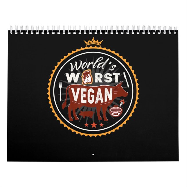 Calendario Masa de carne vegana peor (Tapa)