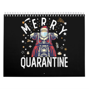 Calendario Máscara de Hipster Santa Face
