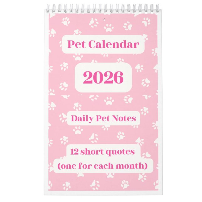 Calendario mascota 2026 (Tapa)
