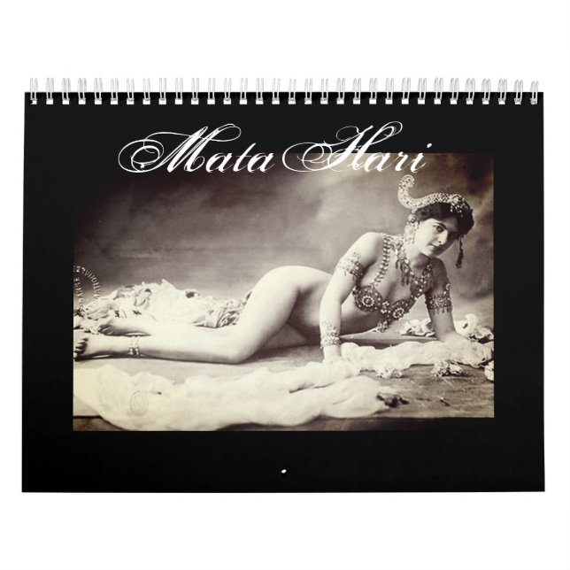 Calendario Mata Hari – Vintage  (Tapa)