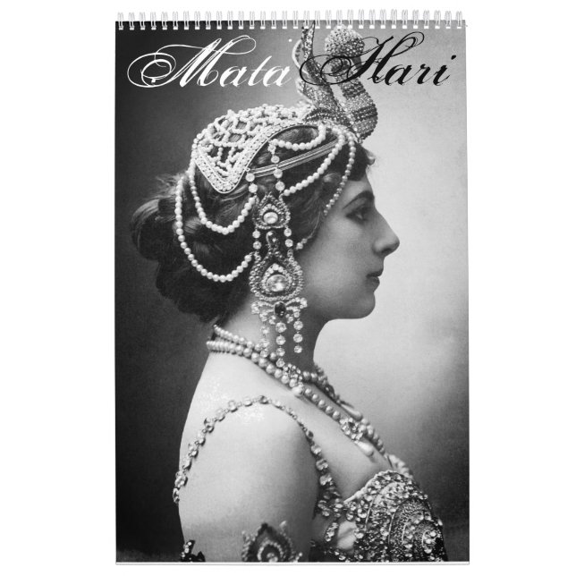Calendario Mata Hari – Vintage  (Tapa)