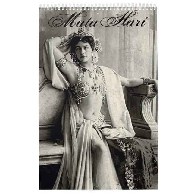 Calendario Mata Hari – Vintage  (Tapa)