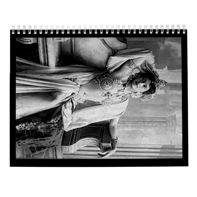 Calendario Mata Hari – Vintage  (Reverso)