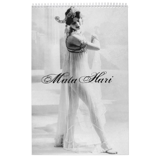 Calendario Mata Hari – Vintage  (Tapa)