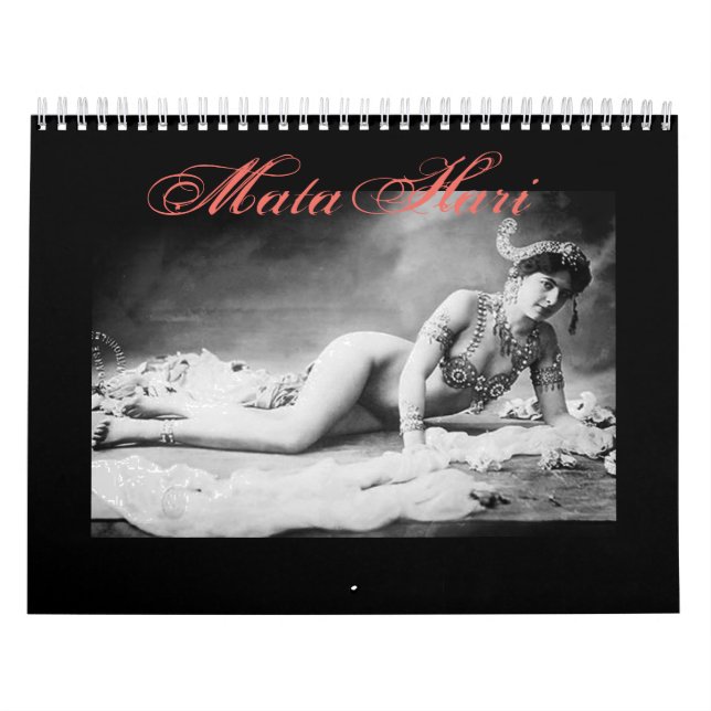 Calendario Mata Hari – Vintage  (Tapa)