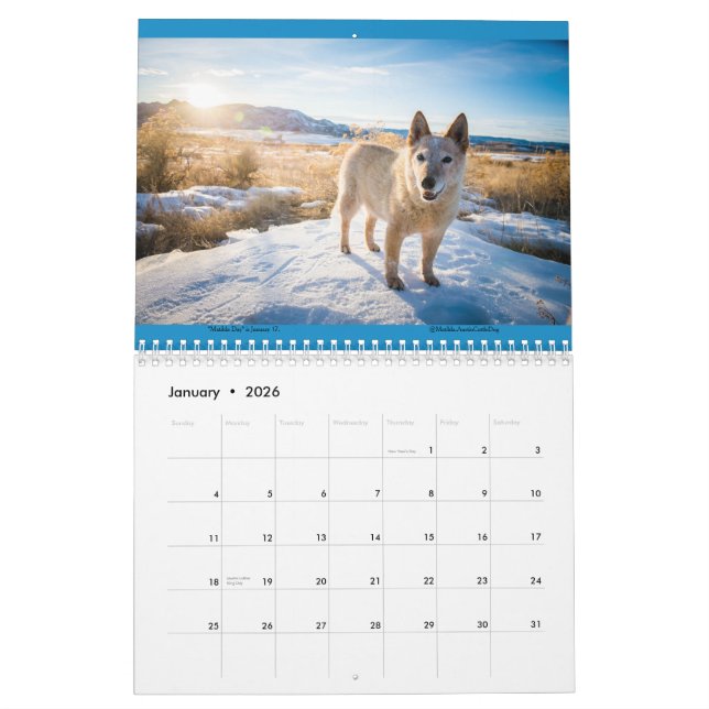 Calendario Matilda & Petunia Calendar 2026 (Jan 2026)