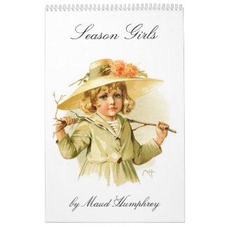 Calendario Maud Humphrey: Chicas de la estación
