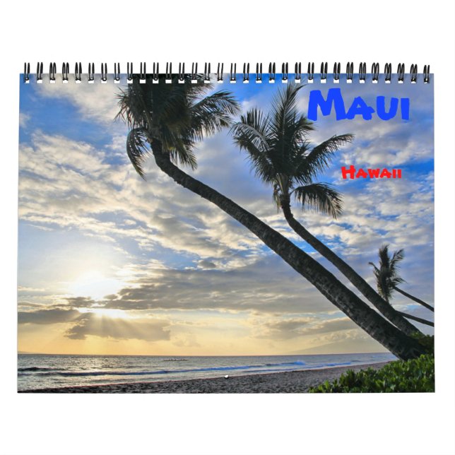 Calendario Maui Hawaii (Tapa)