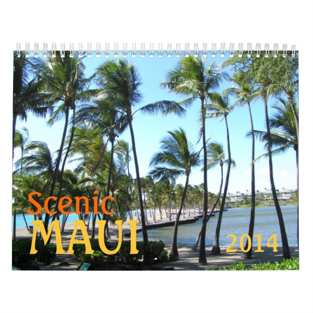 Calendario Maui Hawaii Calendar (Tapa)