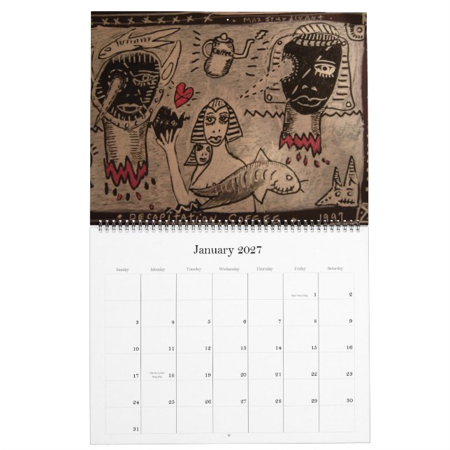 Calendario máximo de Sturdivant 2008 (Jan 2027)