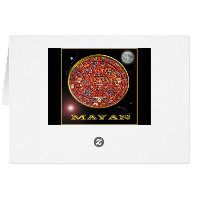 Calendario maya (Reverso Horizontal)