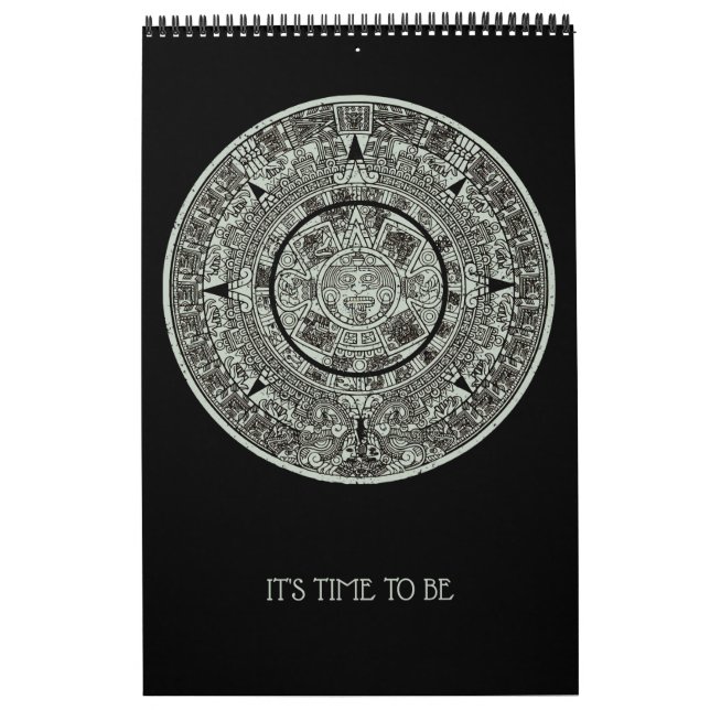 Calendario maya 1 azteca mexicano de soles aztecos (Tapa)