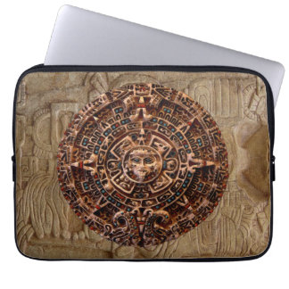 Calendario Maya-Azteca Sun Vieja Funda para Portát