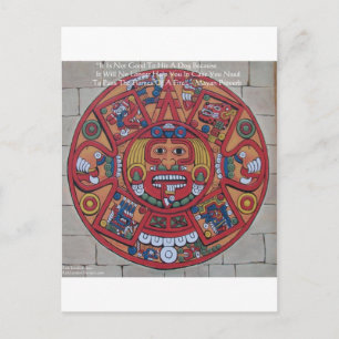 Calendario Maya y regalos de proverbios tarjetas y
