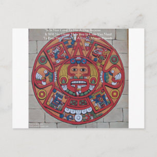 Calendario Maya y tarjetas de regalo de proverbios