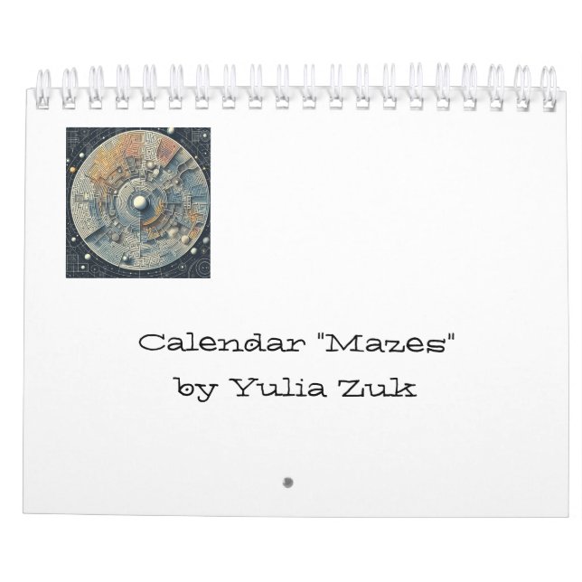 Calendario Mazas (Reverso)