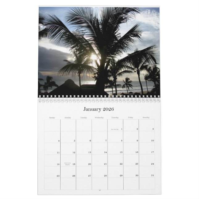 Calendario Mazatlan México (Jan 2026)