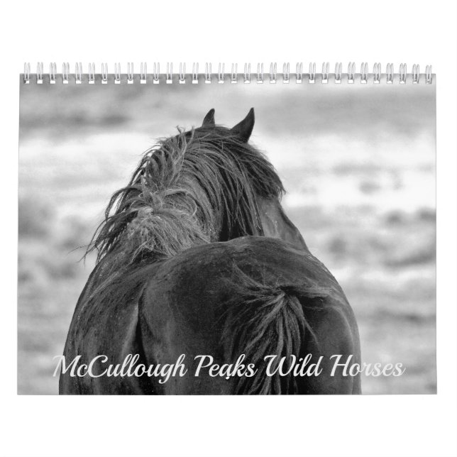Calendario McCullough Picos Caballos Salvajes (Tapa)