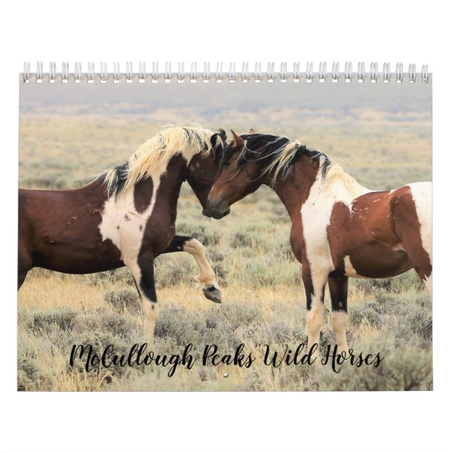 Calendario McCullough Picos Caballos Salvajes (Tapa)