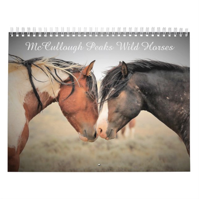 Calendario McCullough Picos Caballos Salvajes (Tapa)