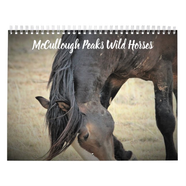 Calendario McCullough Picos Caballos Salvajes (Tapa)