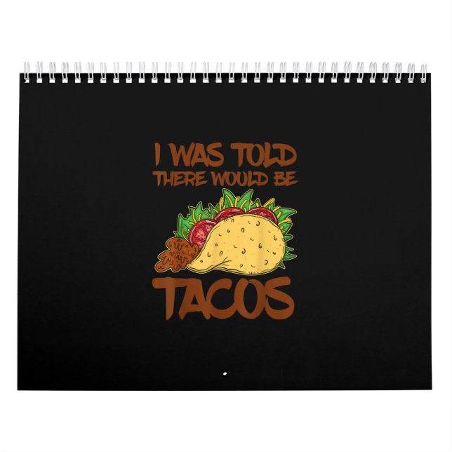 Calendario Me Dijeron Que Re Sería Un Taco Chico (Tapa)