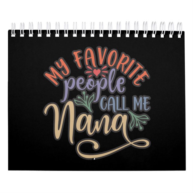 Calendario Me Encanta Ser Una Abuela (Tapa)