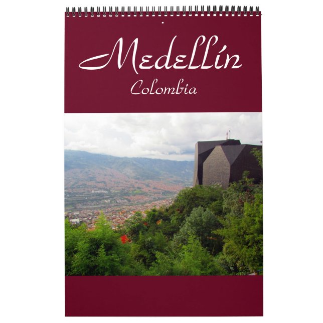 Calendario medellín colombia (Tapa)