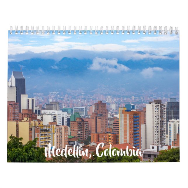 Calendario Medellín, Colombia (Tapa)