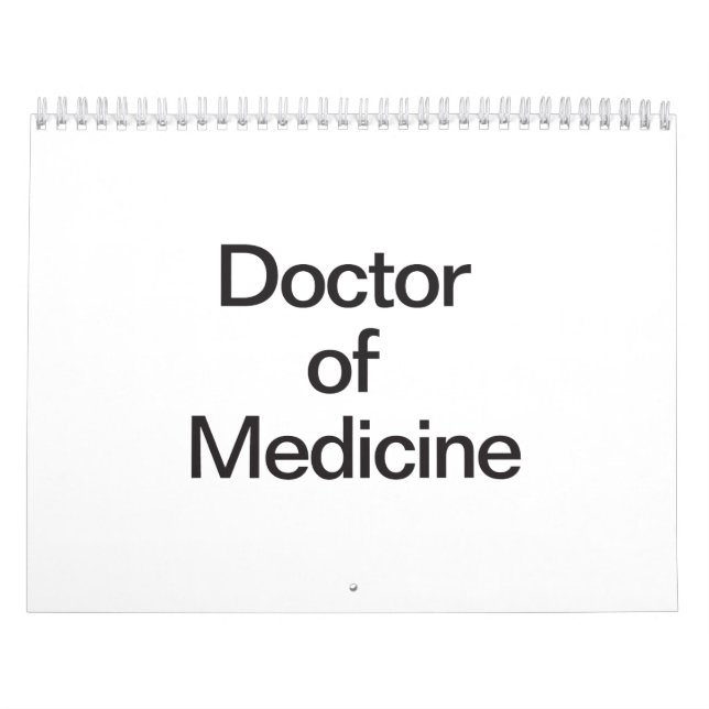 Calendario Médica de Medicina (Tapa)