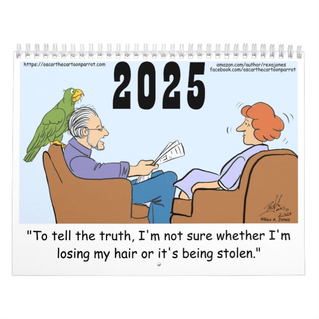 Calendario medio de dos páginas, blanco (Tapa)