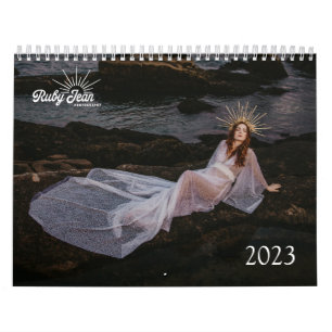 Calendario medio de dos páginas, blanco