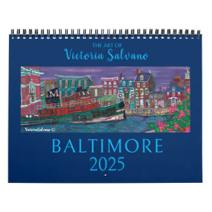 Calendario medio de dos páginas, blanco