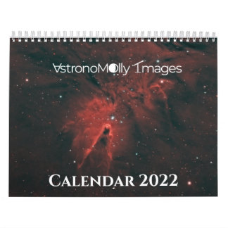 Calendario medio de dos páginas, blanco