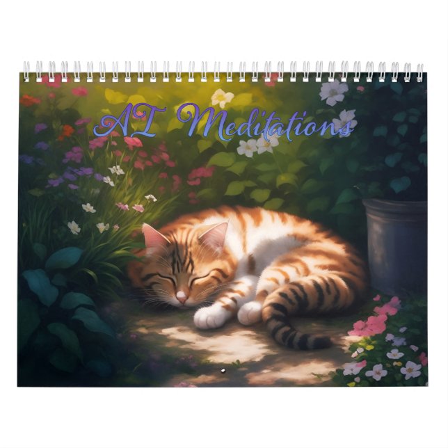 Calendario Meditaciones de IA (Tapa)