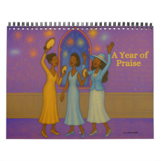Calendario Medium African American Praise Calendar