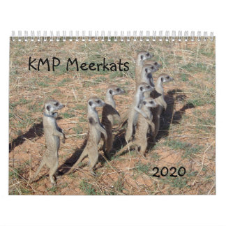 Calendario Meerkats del KMP - 2020