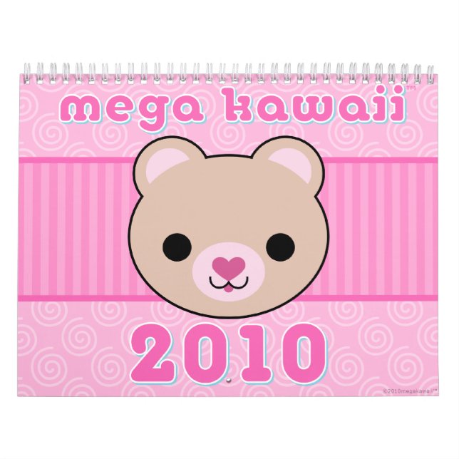 Calendario mega de Kawaii 2010 (Tapa)