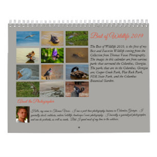Calendario Mejor de la fauna 2019