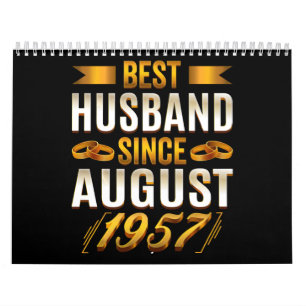 Calendario Mejor Esposo Desde El Aniversario De Agosto De 195