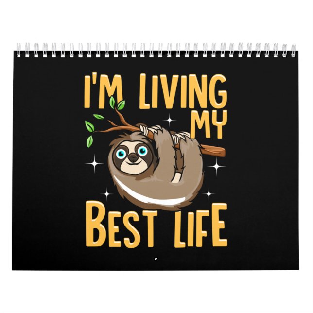 Calendario Mejor Sloth (Tapa)