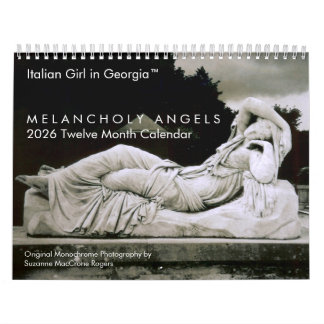 Calendario Melancholy Angels - 2026 Twelve Month Calendar