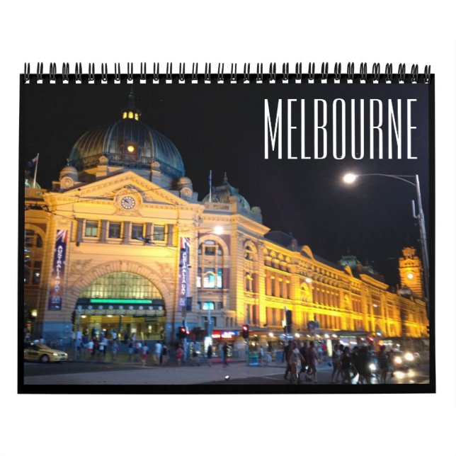Calendario melbourne australia 2025 (Tapa)
