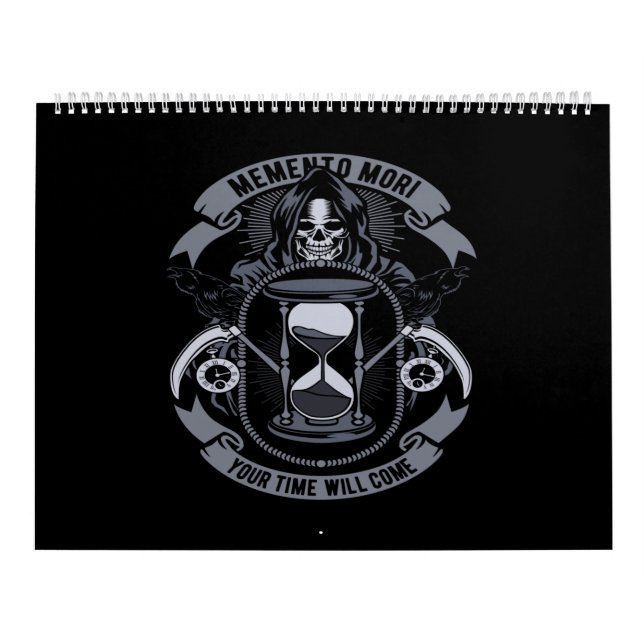 Calendario memento mori your time will come (Tapa)