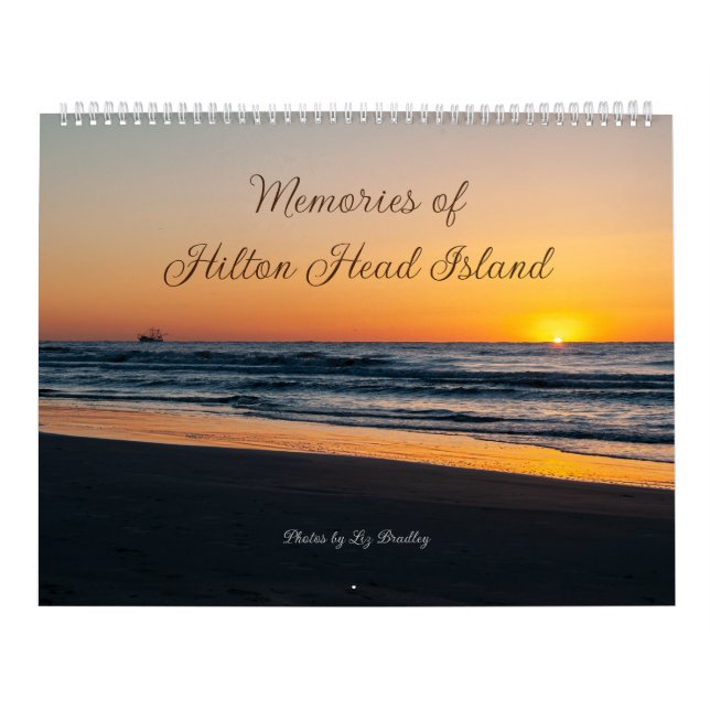 Calendario Memories of Hilton Head Island Calendar (Tapa)